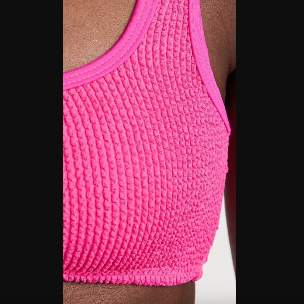Good American Always Fits Khloe Bikini Top in Pink Glow XXS/XS NWT - Picture 5 of 8